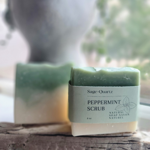 Peppermint Scrub Soap Bar