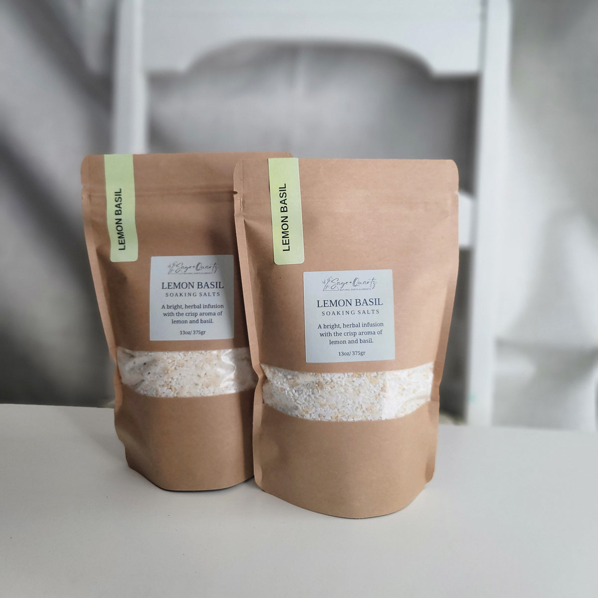 Lemon Basil Bath Soak